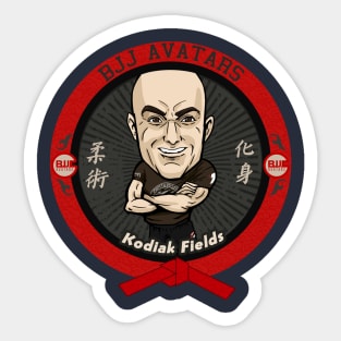 Kodiak Fields Sticker